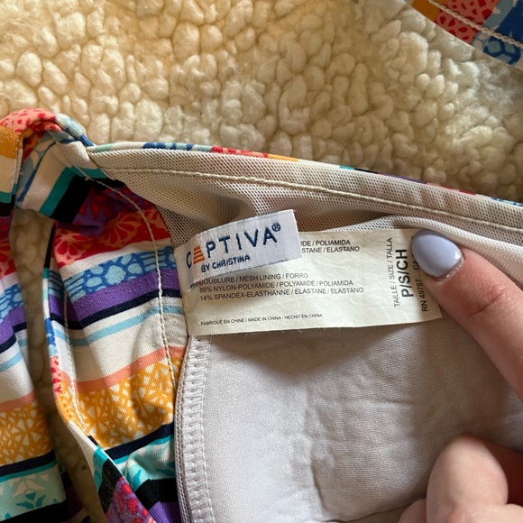 Captiva size small bathing suit top - Picture 2 of 2